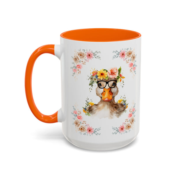 Geeky Goddess Duck Accent Coffee Mug