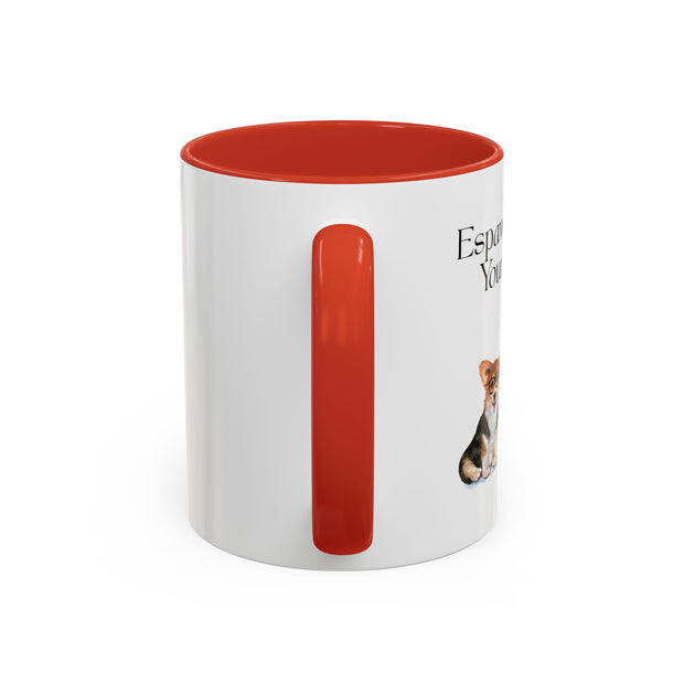 'Espawresso Yourself' Corgi Accent Coffee Mug