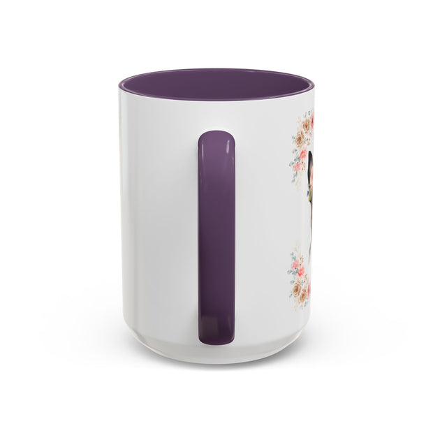 Geeky Goddess French Bulldog Accent Coffee Mug