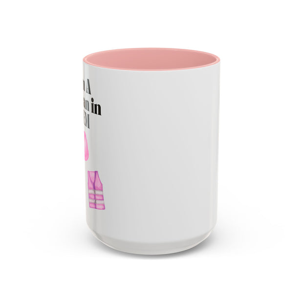 'I Am A Woman In STEM' Engineer Accent Coffee Mug