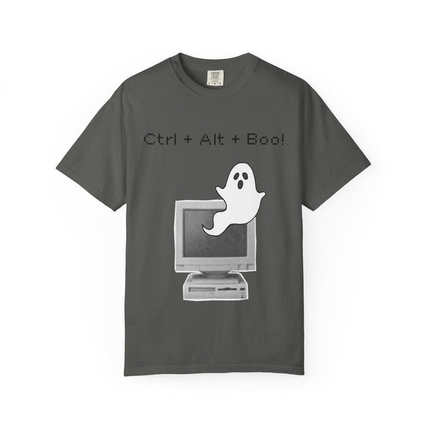 'Ctrl + Alt + Boo!' Unisex T-shirt