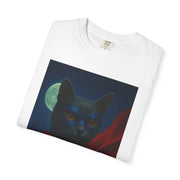 Superhero Dark Gray Cat Unisex T-shirt
