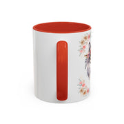Geeky Goddess Wolf Accent Coffee Mug