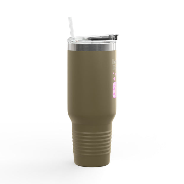 'Let's Play Together' Insulated Travel Mug, 40oz