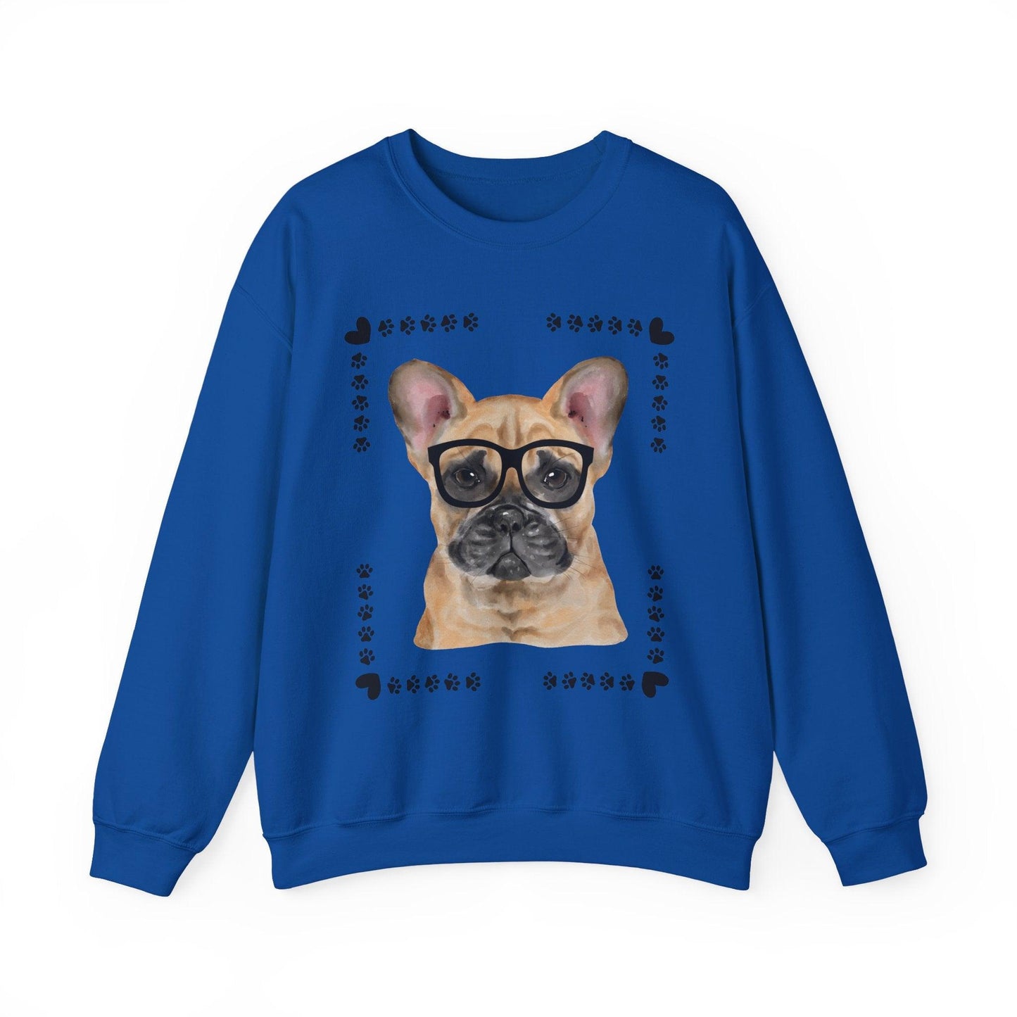 Geeky Good French Bulldog Unisex Sweatshirt