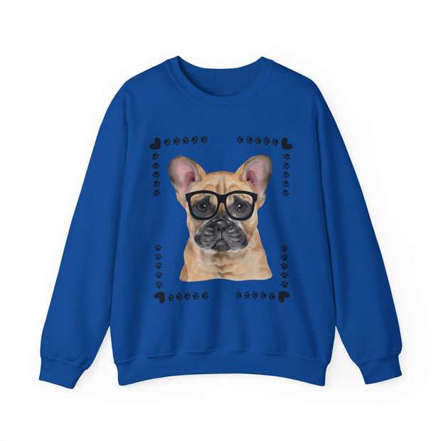 Geeky Good French Bulldog Unisex Sweatshirt