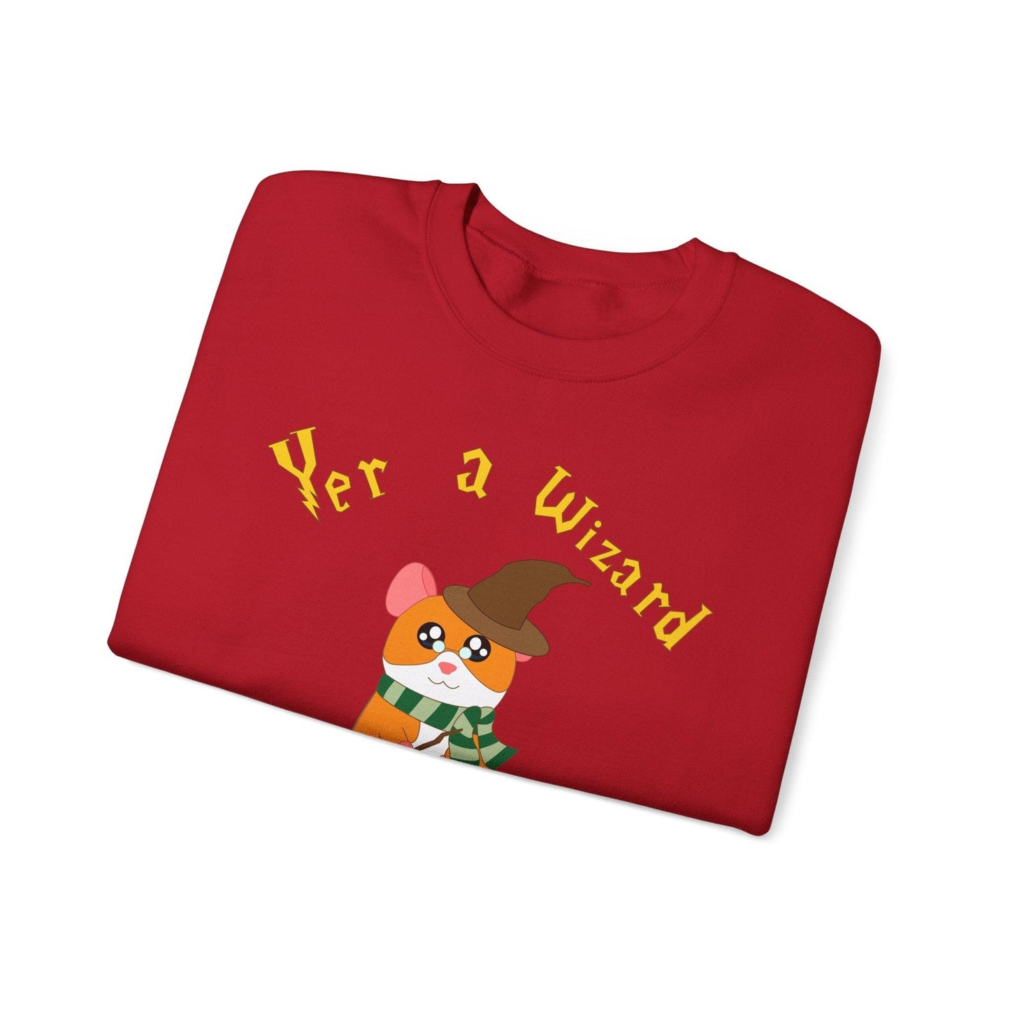 Hammy Wizard Hamster sweatshirt | Cute Wizard Hamster Crewneck