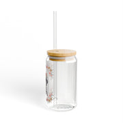Geeky Goddess Dalmatian Sipper Glass