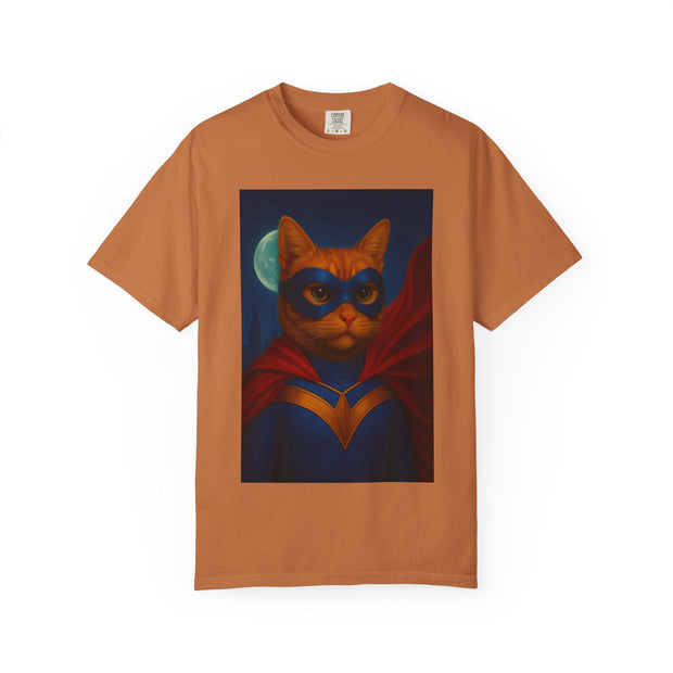 Superhero Orange Cat Unisex T-shirt