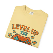 Gamer T-shirt - Level Up the Leftovers | Unisex Gaming Tee, Casual Wear, Game Night Shirt, Gift for Gamers, Funny Apparel