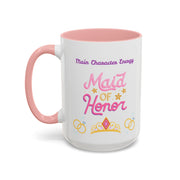 'Main Character Energy: Maid of Honor' Accent Coffee Mug