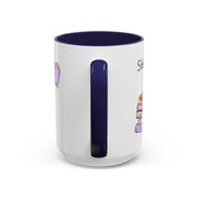 'Shhh...I'm Plotting' Accent Coffee Mug