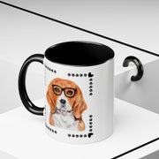 Geeky Good Beagle Accent Coffee Mug