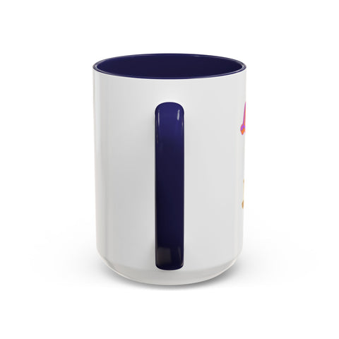 'Libra' Zodiac Accent Coffee Mug