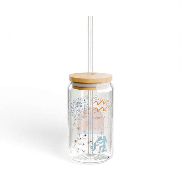 Aquarius 'Too Weird To Be Watered Down' Sipper Glass