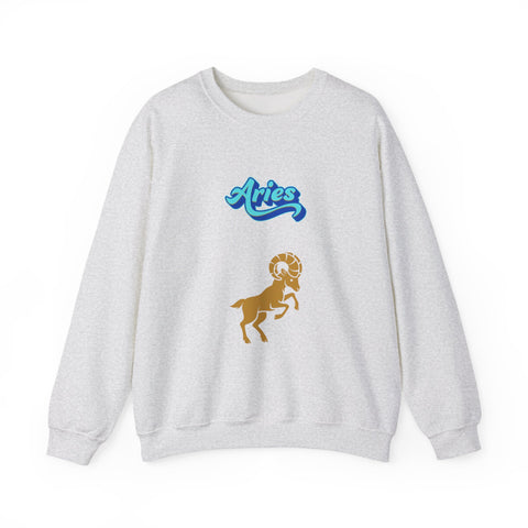 'Aries' Zodiac Unisex Crewneck Sweatshirt