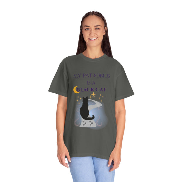 'My Patronus is a Black Cat' Unisex T-Shirt