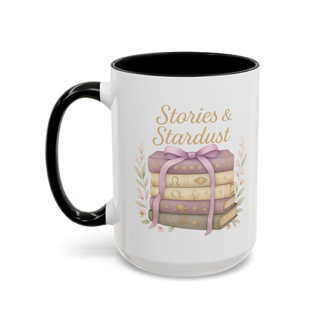 'Stories & Stardust' Accent Coffee Mug