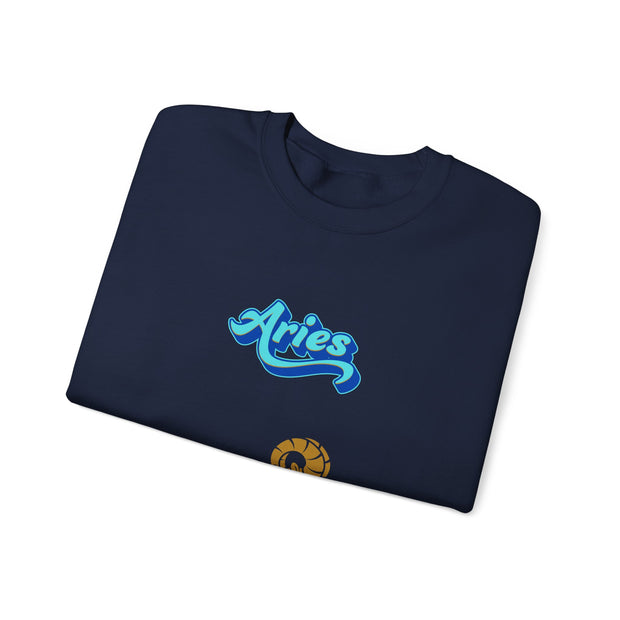 'Aries' Zodiac Unisex Crewneck Sweatshirt