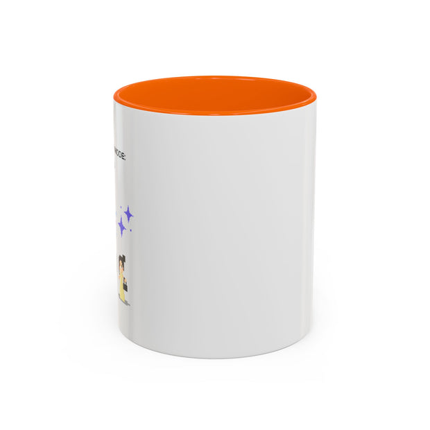 'Main Character Mode: Activated' Accent Coffee Mug