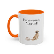 'Espawresso Yourself' Golden Retriever Accent Coffee Mug