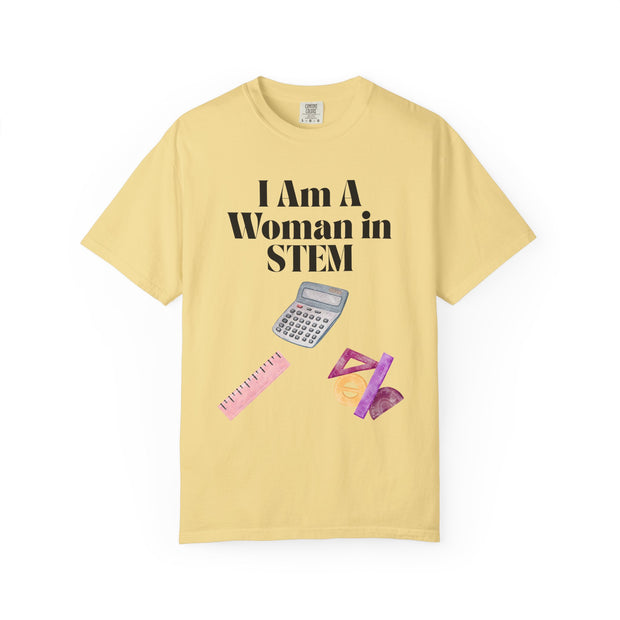 'I Am A Woman STEM' Mathematics Unisex T-Shirt