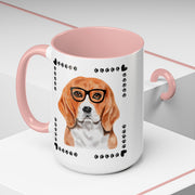 Geeky Good Beagle Accent Coffee Mug