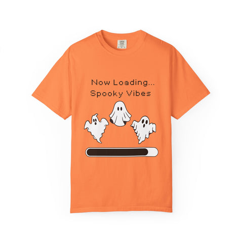 'Now Loading...Spooky Vibes' Unisex T-Shirt