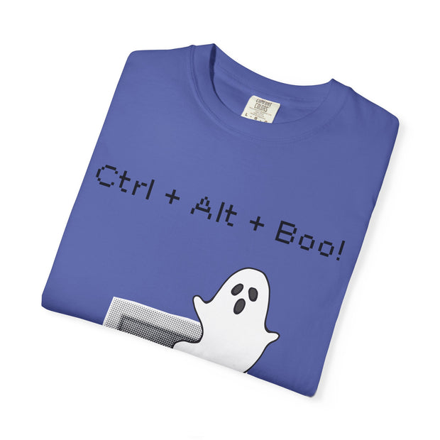 'Ctrl + Alt + Boo!' Unisex T-shirt