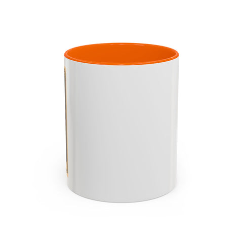 'The Bookworm' Tarot Card Accent Coffee Mug