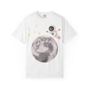 Astronaut Flying To The Moon Unisex T-Shirt