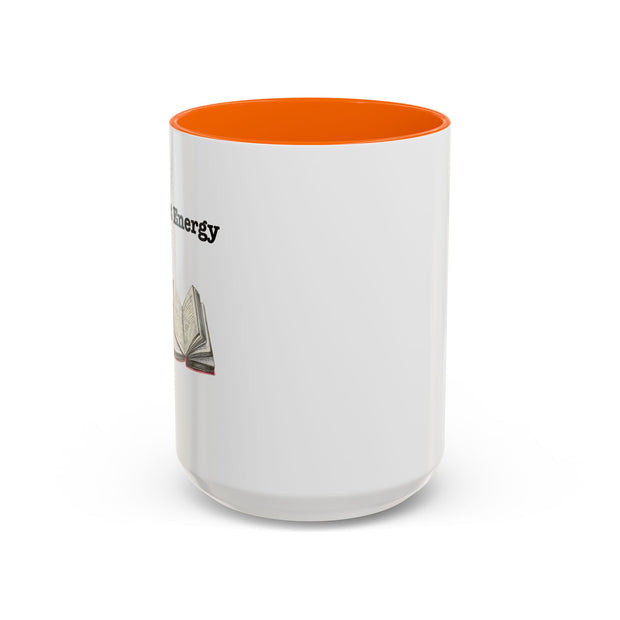 'Plot Twist Energy' Accent Coffee Mug