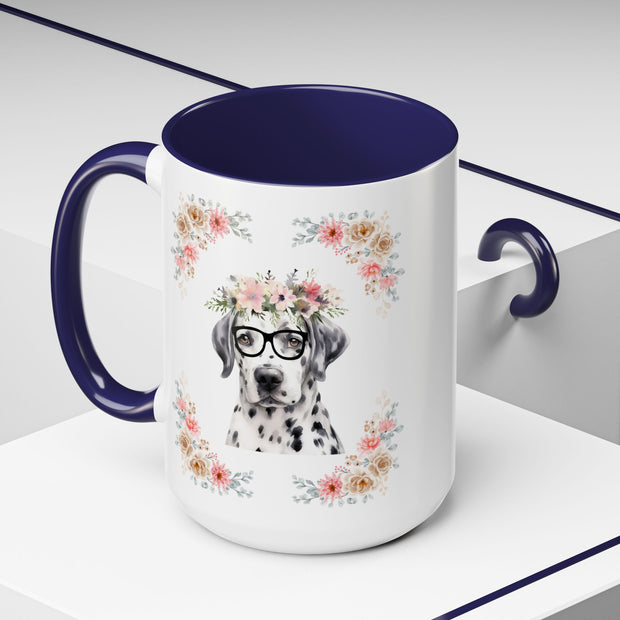 Geeky Goddess Dalmatian Accent Coffee Mug