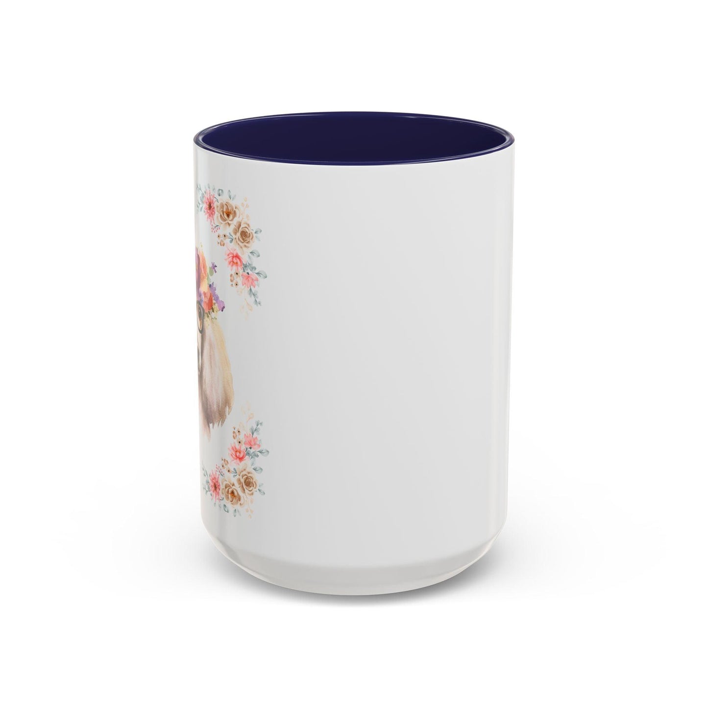 Geeky Goddess French Poodle Accent Coffee Mug