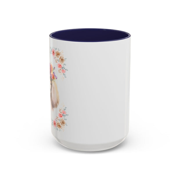 Geeky Goddess French Poodle Accent Coffee Mug