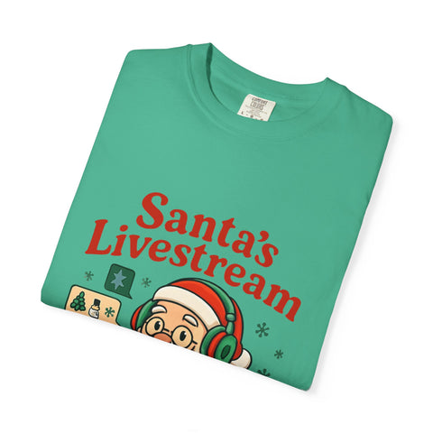 'Santa Livestream: Join the Fun! ' T-Shirt