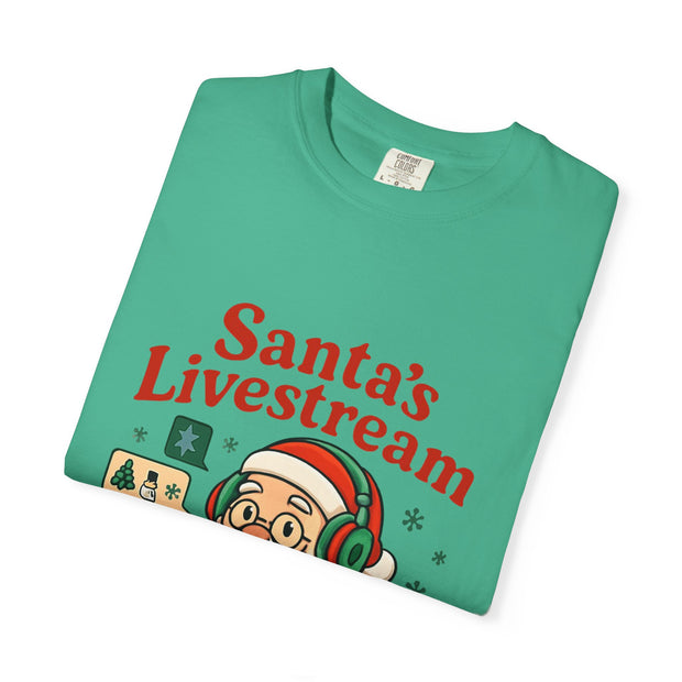 'Santa Livestream: Join the Fun! ' T-Shirt