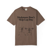'Skeletons Don't Skip Leg Day' Unisex T-Shirt