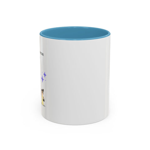 'Main Character Mode: Activated' Accent Coffee Mug