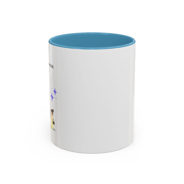 'Main Character Mode: Activated' Accent Coffee Mug
