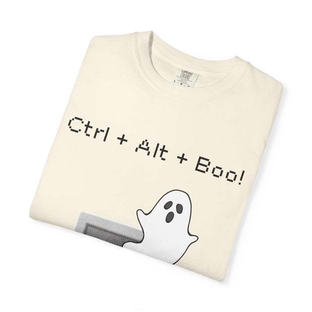 'Ctrl + Alt + Boo!' Unisex T-shirt