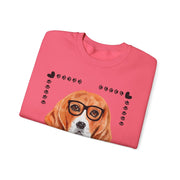 Geeky Good Beagle Unisex Crewneck Sweatshirt