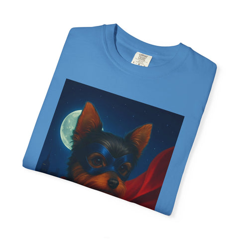 Superhero Yorkie T-shirt