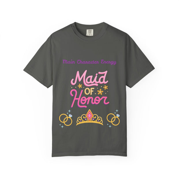 'Main Character Energy: Maid of Honor' Unisex T-Shirt
