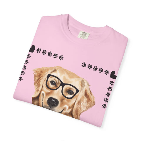 Geeky Good Golden Retriever Unisex T-Shirt