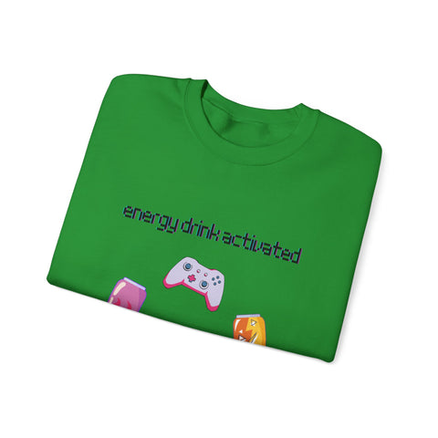 'Energy Drink Activated' Unisex Crewneck Sweatshirt