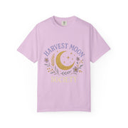 Harvest Moon Society Unisex T-Shirt, Cozy Graphic Tee, Astrology Apparel, Gift for Moon Lovers, Autumn Style, Casual Wear