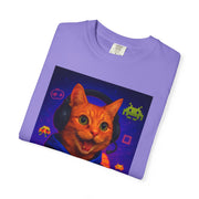 Game On Orange Cat Unisex T-Shirt