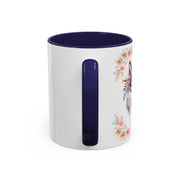Geeky Goddess Wolf Accent Coffee Mug