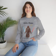 'Witch, Please. Too Much Magical To Handle.' Unisex Crewneck Sweatshirt